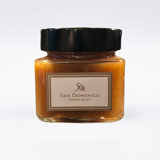 Peach jam - San Domenico